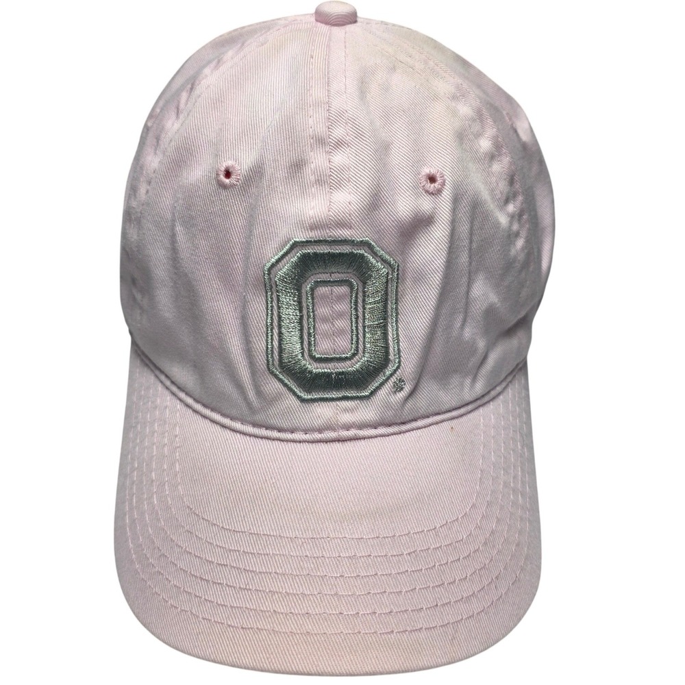 Ohio State Buckeyes Youth Pink Baseball Hat‎ Signatures Embroidered Adjustable O